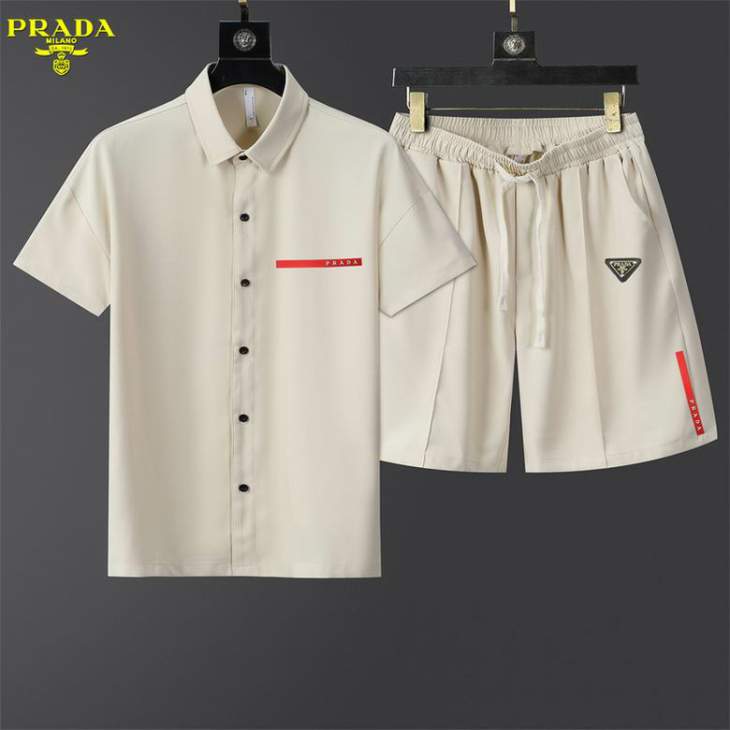 Picture of Prada Shirt Pant Suits _SKUPradaM-3XL12yn2324249